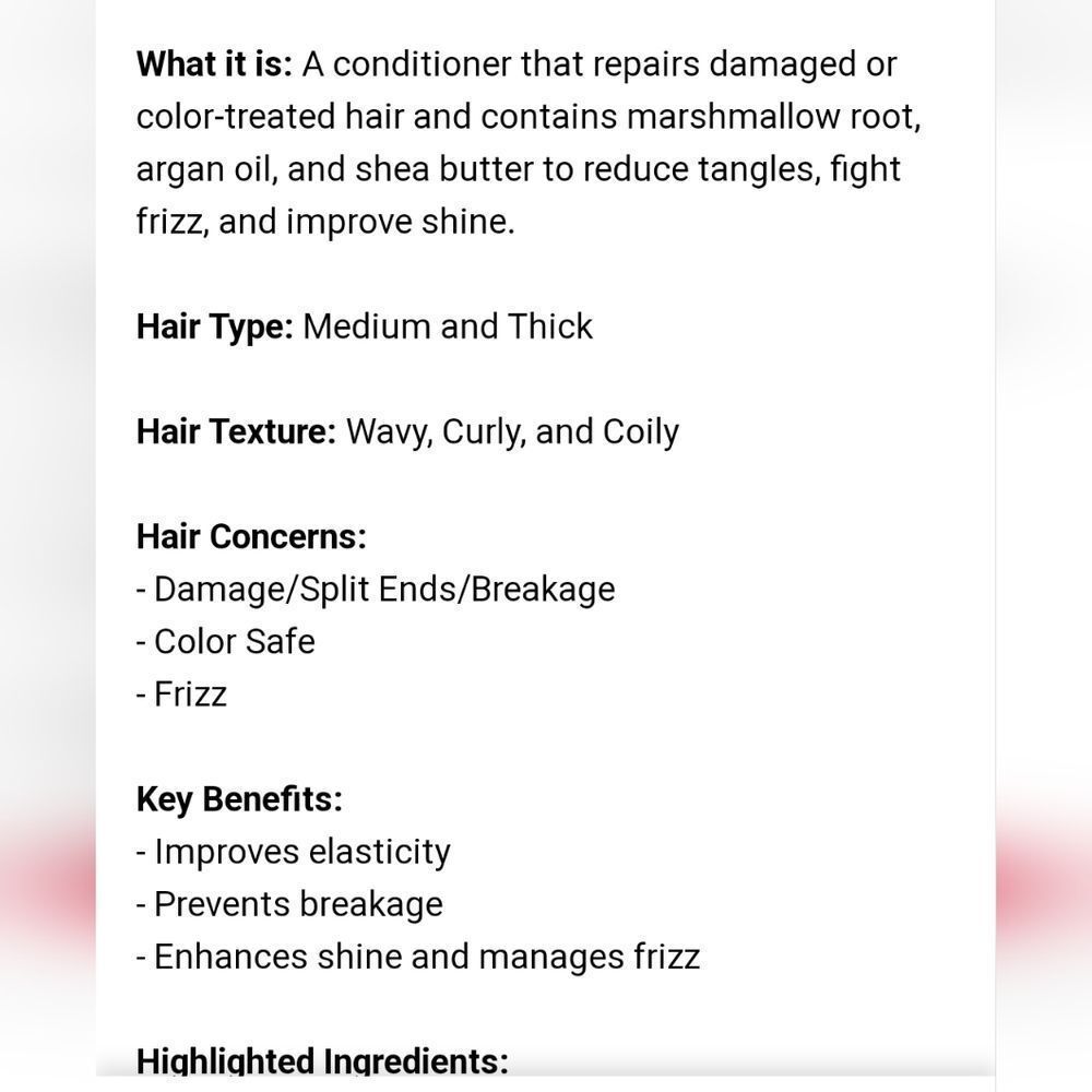 Adwoa Beauty Blue Tansy Reparative Conditioner - Picture 6 of 8